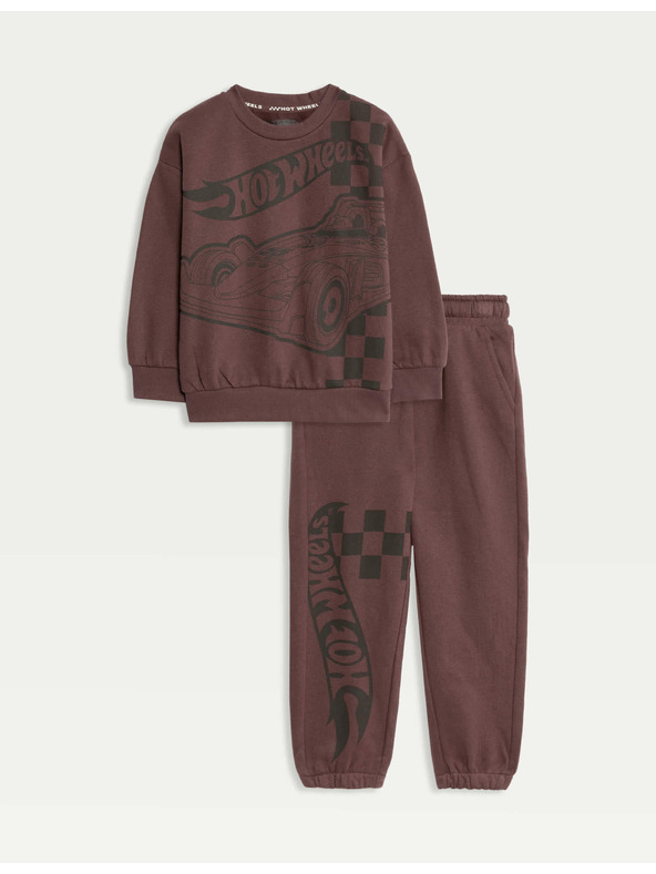 Marks & Spencer Oblačila z motivom Hot Wheels™ z visoko vsebnostjo bombaževine (2-8 let) Marks & Spencer vijolična