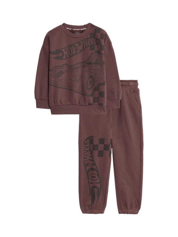 Marks & Spencer Oblačila z motivom Hot Wheels™ z visoko vsebnostjo bombaževine (2-8 let) Marks & Spencer vijolična