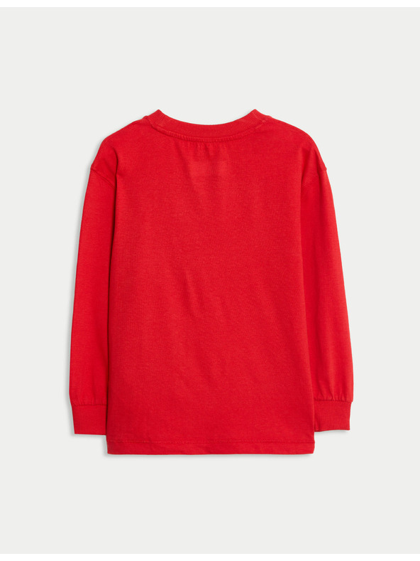 Marks & Spencer Majica iz čiste bombaže s potiskom Spider-Man™ (2–8 let) Marks & Spencer rdeča