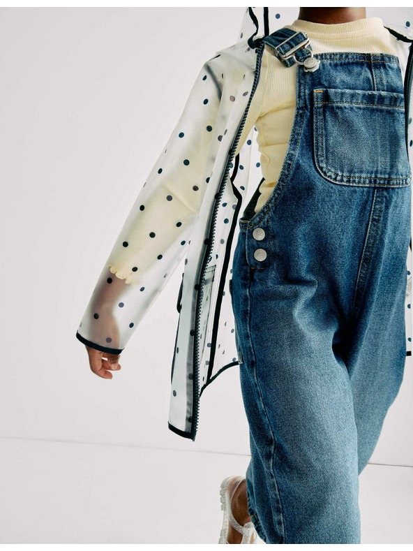 Marks & Spencer Pikčasta vodoodporna jakna (2-8 let) Marks & Spencer večbarvna