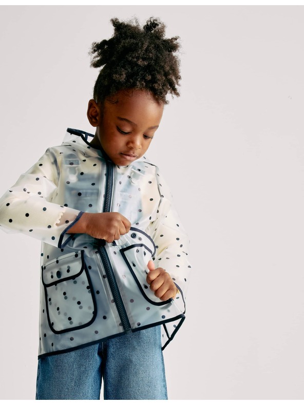 Marks & Spencer Pikčasta vodoodporna jakna (2-8 let) Marks & Spencer večbarvna