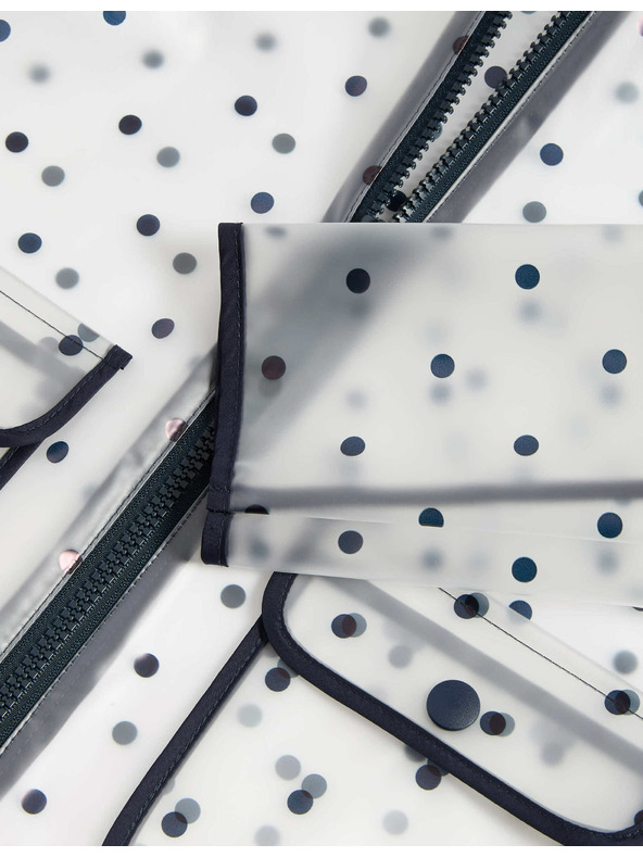 Marks & Spencer Pikčasta vodoodporna jakna (2-8 let) Marks & Spencer večbarvna