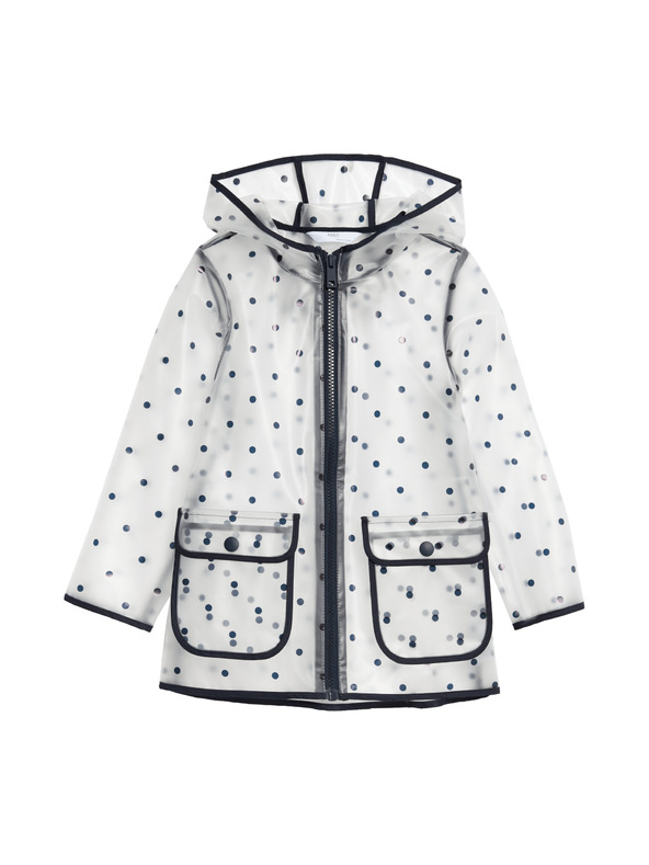 Marks & Spencer Pikčasta vodoodporna jakna (2-8 let) Marks & Spencer večbarvna
