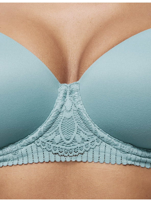 Marks & Spencer Gladka modna halja Body Soft™ z žicami in polnimi modrčki, vel. A–E Marks & Spencer zelena