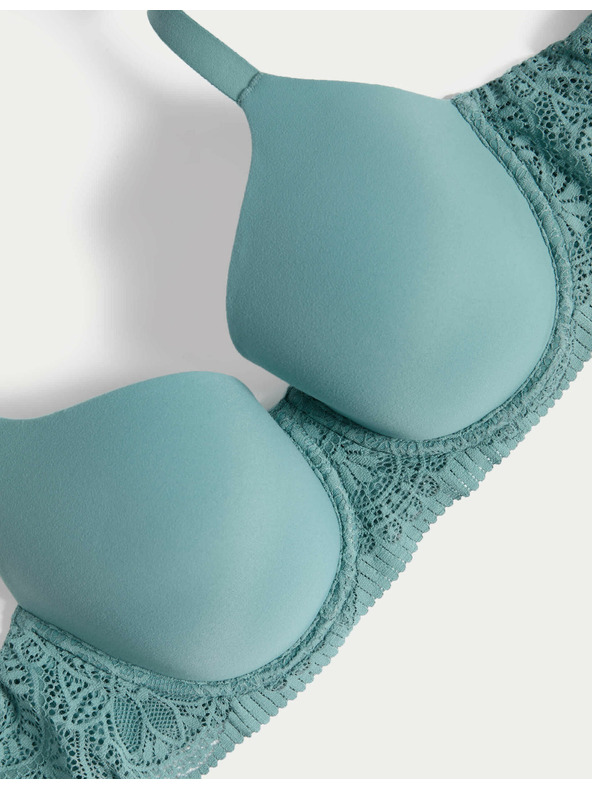 Marks & Spencer Gladka modna halja Body Soft™ z žicami in polnimi modrčki, vel. A–E Marks & Spencer zelena