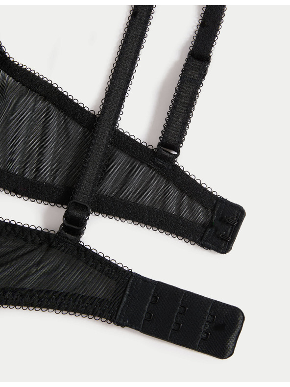 Marks & Spencer Dekolte nedrček z žicami in čipko, vel. A–E Marks & Spencer črna