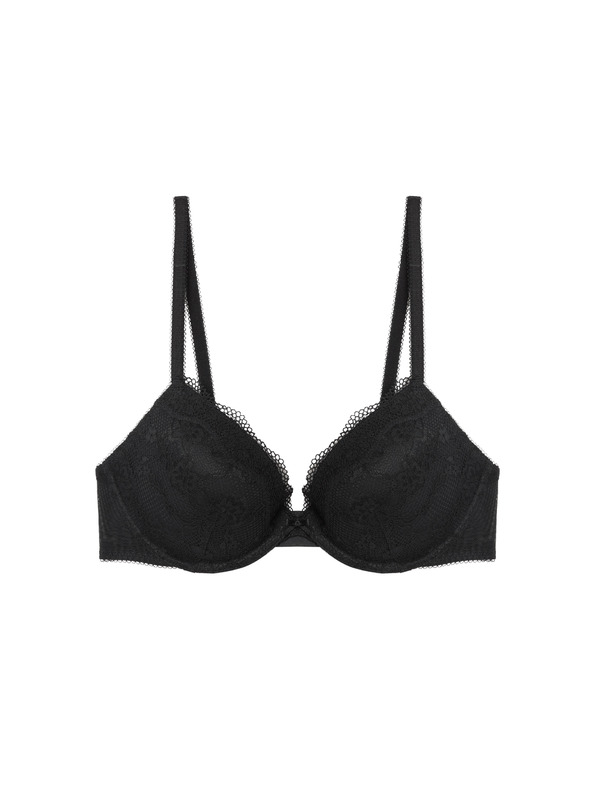 Marks & Spencer Dekolte nedrček z žicami in čipko, vel. A–E Marks & Spencer črna