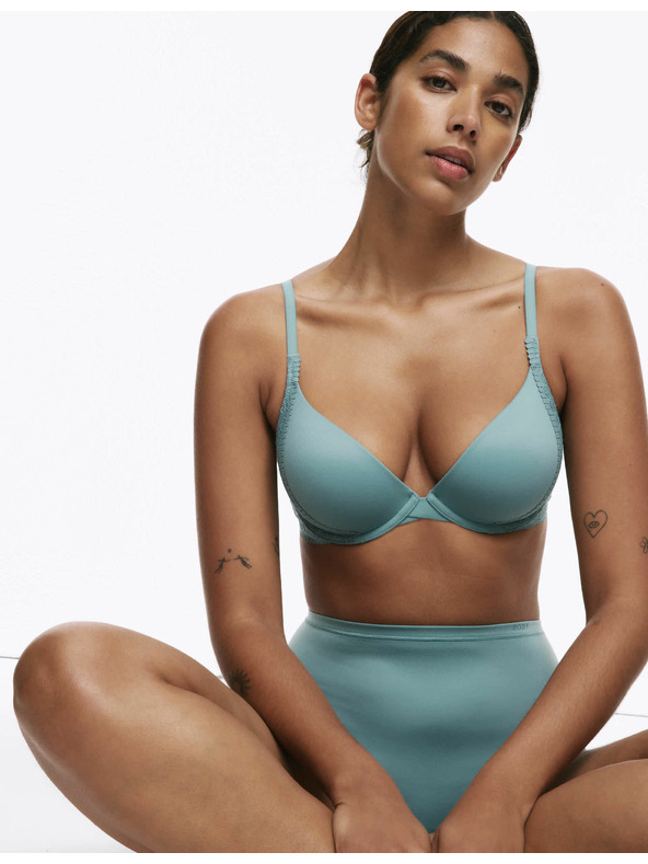 Marks & Spencer Gladek dekolte nedrček Body Soft™ z žicami, vel. A–E Marks & Spencer zelena