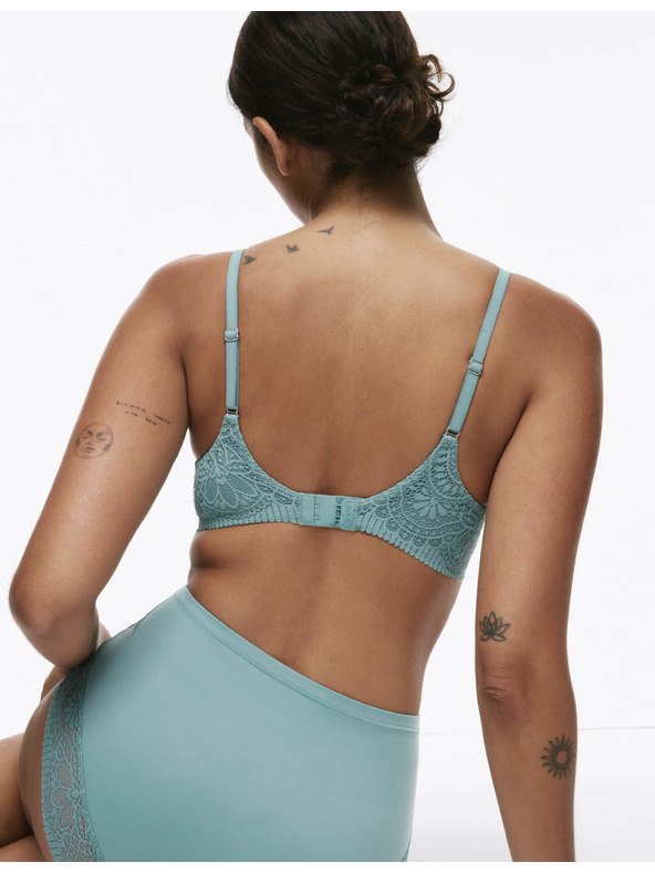 Marks & Spencer Gladek dekolte nedrček Body Soft™ z žicami, vel. A–E Marks & Spencer zelena