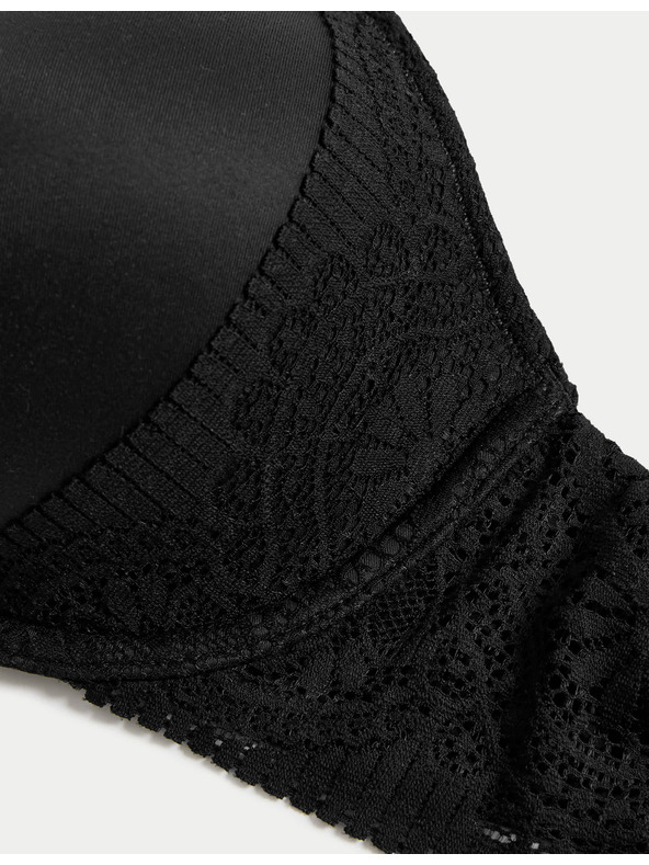 Marks & Spencer Gladek dekolte nedrček Body Soft™ z žicami, vel. A–E Marks & Spencer črna