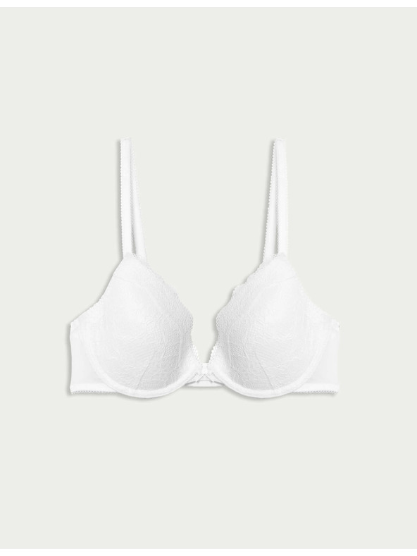 Marks & Spencer Dekolte nedrček z žicami in čipko, vel. A–E Marks & Spencer bela