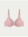 Marks & Spencer Dekolte nedrček z žicami in čipko, vel. A–E Marks & Spencer roza