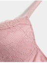 Marks & Spencer Dekolte nedrček z žicami in čipko, vel. A–E Marks & Spencer roza