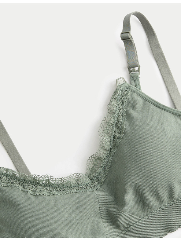 Marks & Spencer 2 kosa brezšivnih nosečniških nedrčkov brez žic za dojenje Marks & Spencer siva