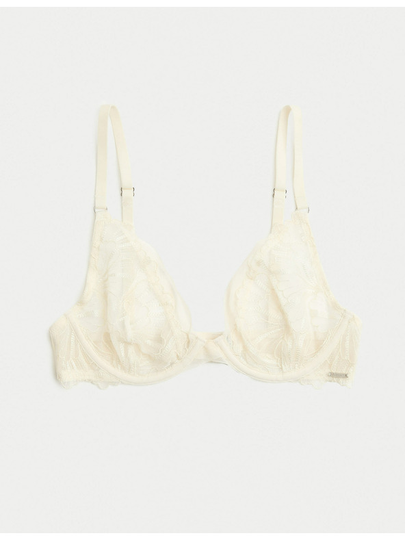 Marks & Spencer Nedrček z koščki in vezenjem Monaco (A-E) Marks & Spencer smetana