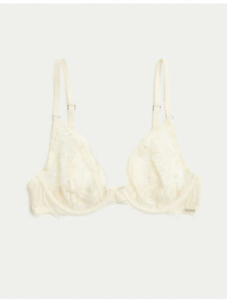 Marks & Spencer Nedrček z koščki in vezenjem Monaco (A-E) Marks & Spencer smetana