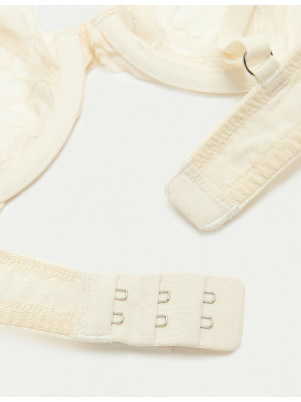 Marks & Spencer Nedrček z koščki in vezenjem Monaco (A-E) Marks & Spencer smetana