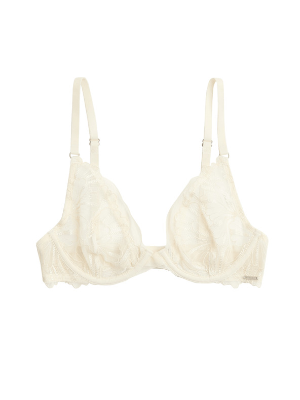 Marks & Spencer Nedrček z koščki in vezenjem Monaco (A-E) Marks & Spencer smetana