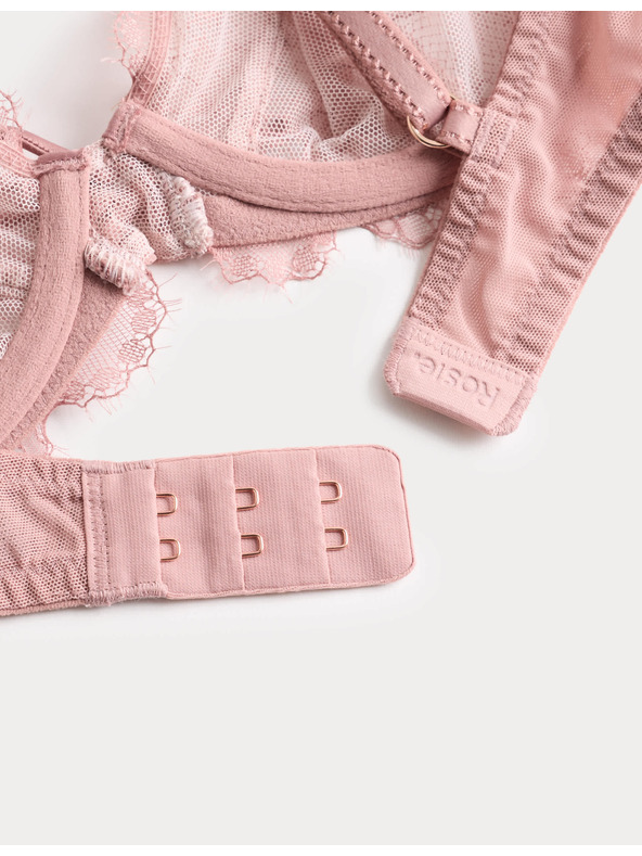 Marks & Spencer Čipkasta modrček z žicami Forget Me Not (A-E) Marks & Spencer rjava