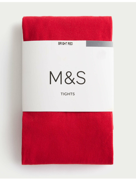 Marks & Spencer Neprosojne hlačne nogavice, 60 DEN Marks & Spencer rdeča