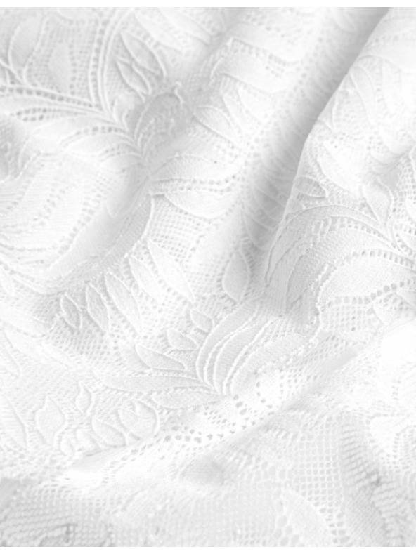 Marks & Spencer Čipkaste spodnje hlače v pasu s tehnologijo Flexifit™, 3 kosi Marks & Spencer bela