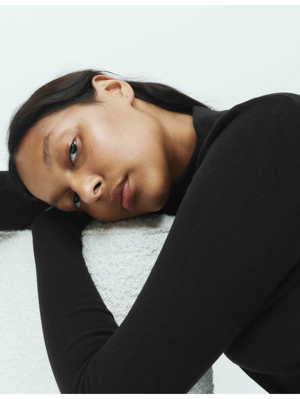 Marks & Spencer Flis termo top s tehnologijo Heatgen™, maksimalna toplota Marks & Spencer črna