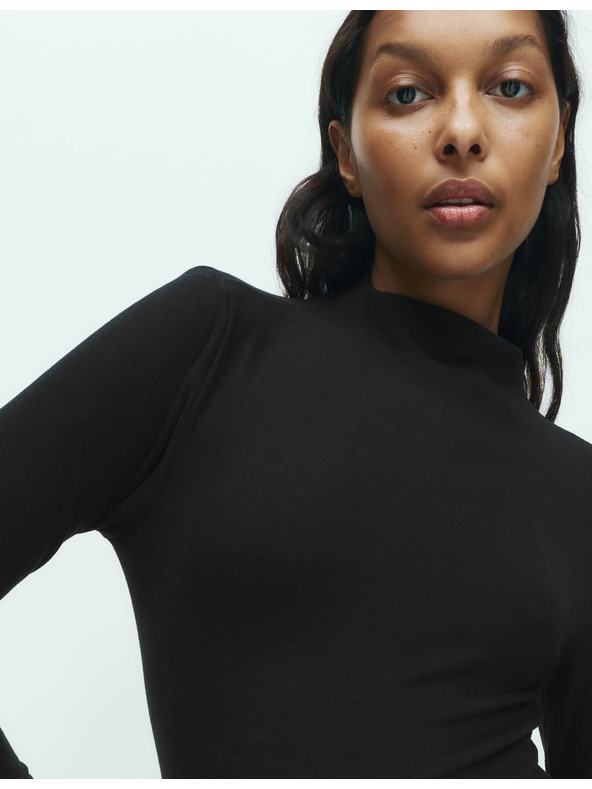 Marks & Spencer Flis termo top s tehnologijo Heatgen™, maksimalna toplota Marks & Spencer črna