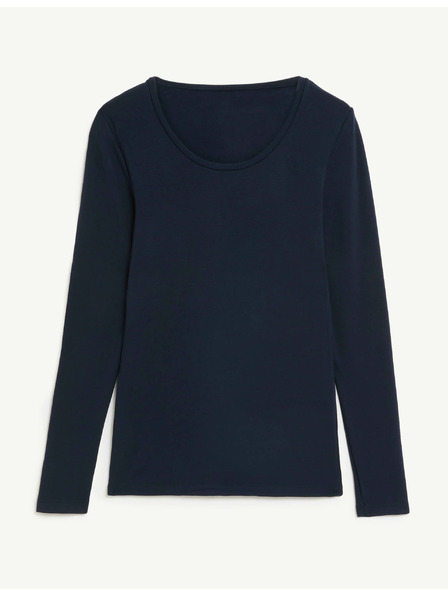 Marks & Spencer Termo top z dolgimi rokavi in tehnologijo Heatgen Plus™ Marks & Spencer mornarsko modra