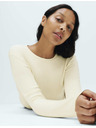 Marks & Spencer Termo top z izrezom okrog vratu, s tehnologijo Heatgen™, srednja toplota Marks & Spencer smetanova