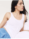 Marks & Spencer 2 tank topa Flexifit™ z visokim deležem modala Marks & Spencer bela