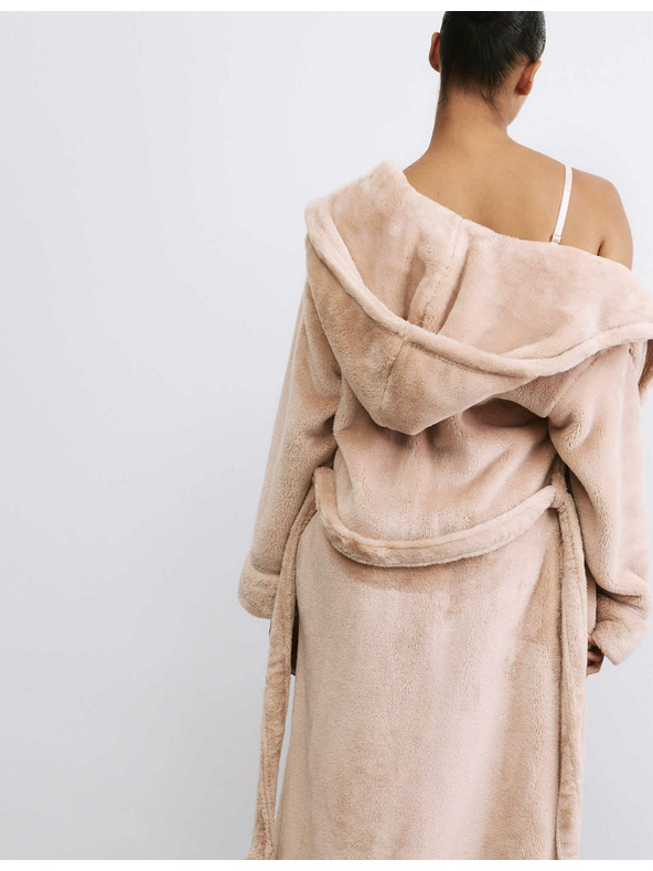 Marks & Spencer Flis kopalni plašč s kapuco Marks & Spencer bež