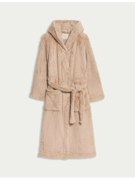 Marks & Spencer Kopalni plašč s kapuco Marks & Spencer smetanova