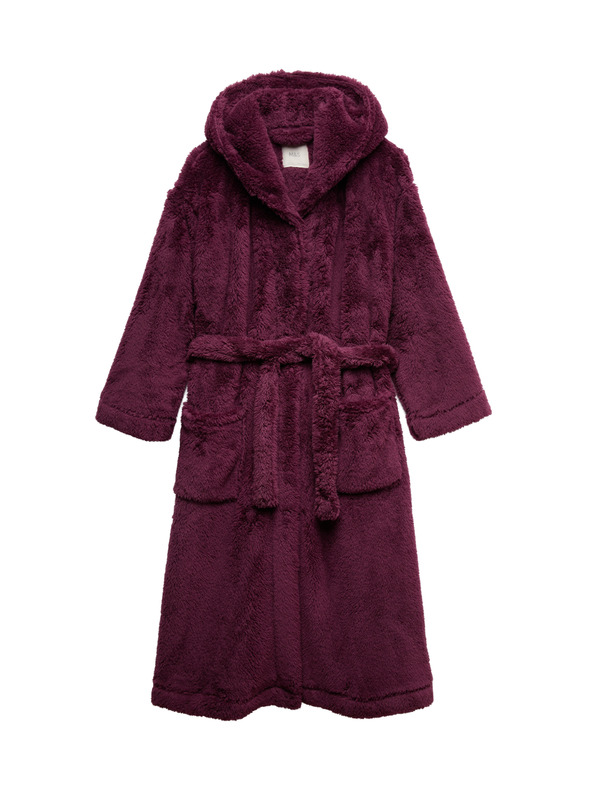 Marks & Spencer Kopalni plašč s kapuco Marks & Spencer rdeča