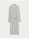 Marks & Spencer Širok rebrast kopalni plašč Marks & Spencer siva