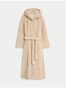 Marks & Spencer Žakarski dolg kopalni plašč s kapuco Marks & Spencer smetanova