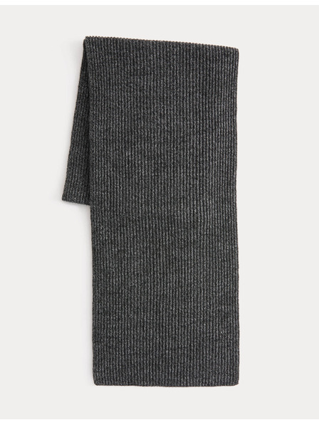 Marks & Spencer Pletena šal Marks & Spencer siva