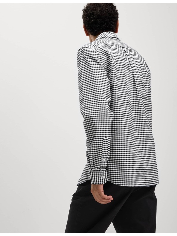 Marks & Spencer Karirasta Oxford srajca The Ultimate iz čistega bombaža Marks & Spencer črna