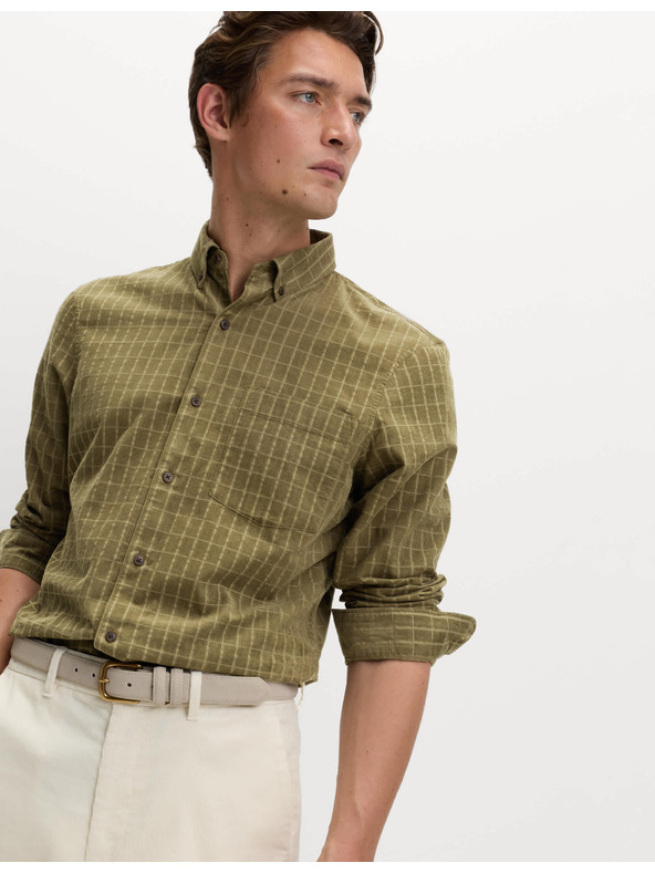 Marks & Spencer Manšestrasta srajca Marks & Spencer zelena