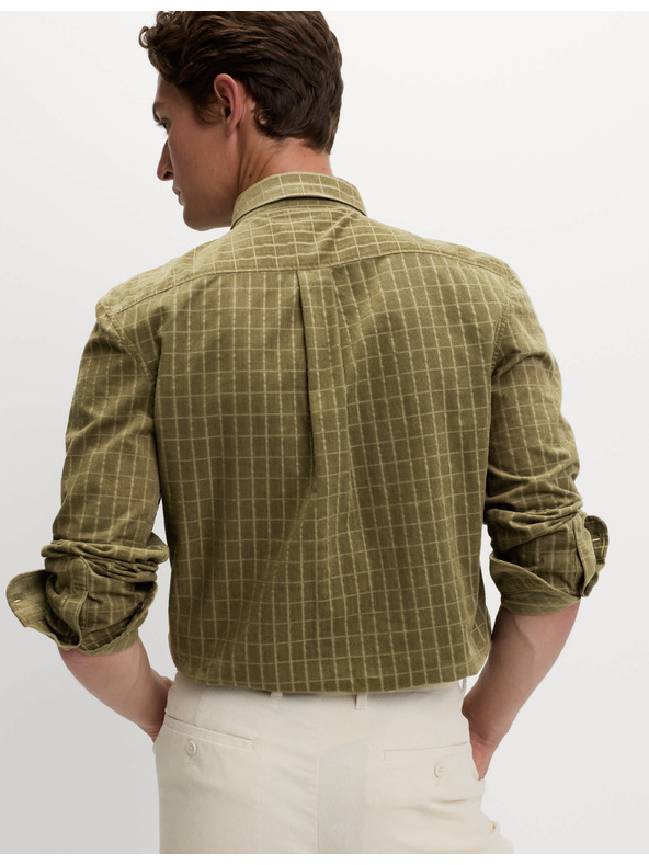 Marks & Spencer Manšestrasta srajca Marks & Spencer zelena