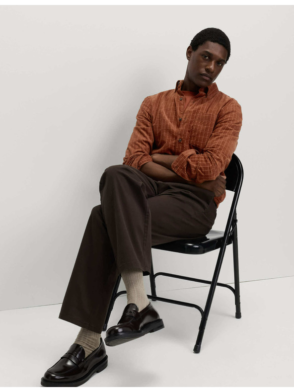 Marks & Spencer Manšestrasta srajca Marks & Spencer rjava