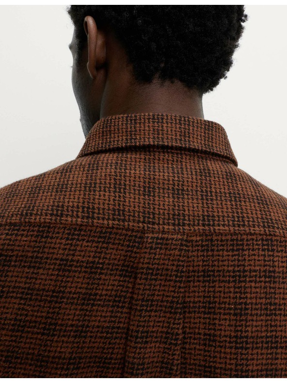 Marks & Spencer Čisto bombažna flanelasta srajca Marks & Spencer rjava