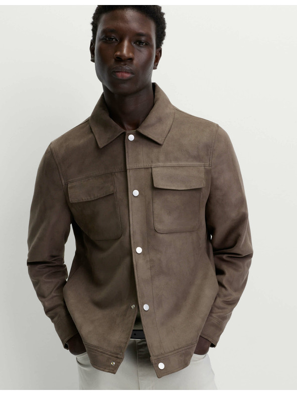 Marks & Spencer Tovornjačka jakna iz umetnega semiša Marks & Spencer zelena