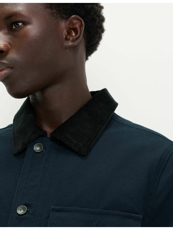 Marks & Spencer Jakna iz čiste bombaže s 3 žepi Marks & Spencer mornarsko modra