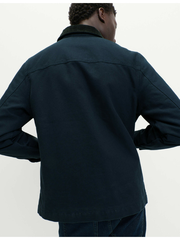 Marks & Spencer Jakna iz čiste bombaže s 3 žepi Marks & Spencer mornarsko modra