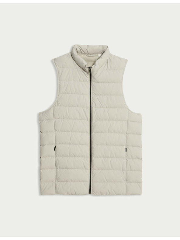 Marks & Spencer Lahek telovnik, polnjen s perjem in puhom Marks & Spencer bež