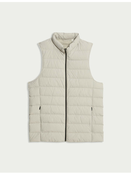 Marks & Spencer Lahek telovnik, polnjen s perjem in puhom Marks & Spencer bež