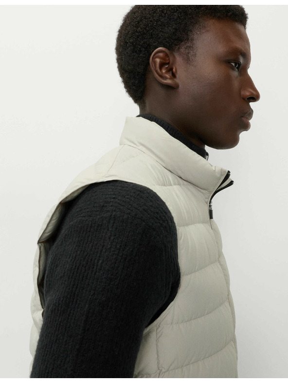 Marks & Spencer Lahek telovnik, polnjen s perjem in puhom Marks & Spencer bež