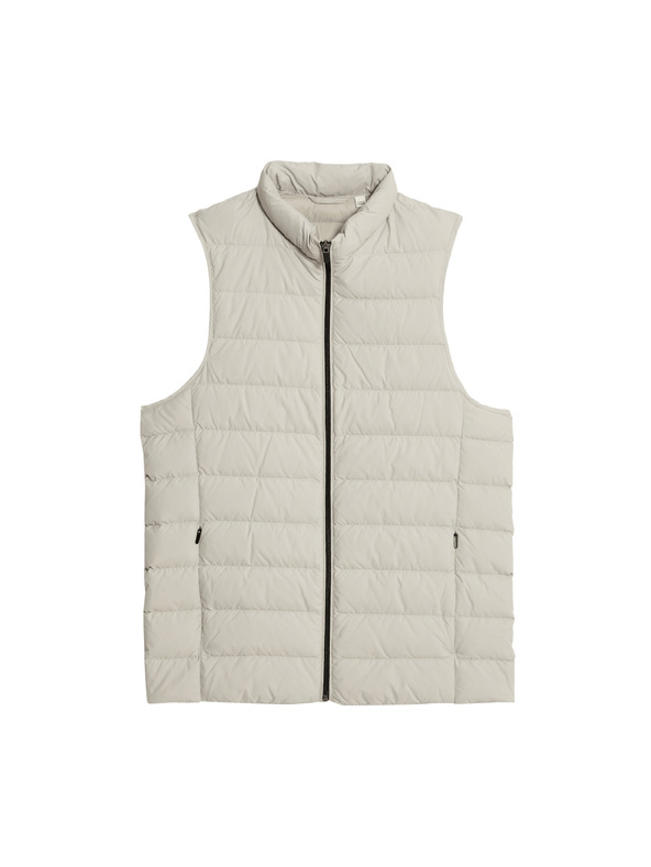 Marks & Spencer Lahek telovnik, polnjen s perjem in puhom Marks & Spencer bež