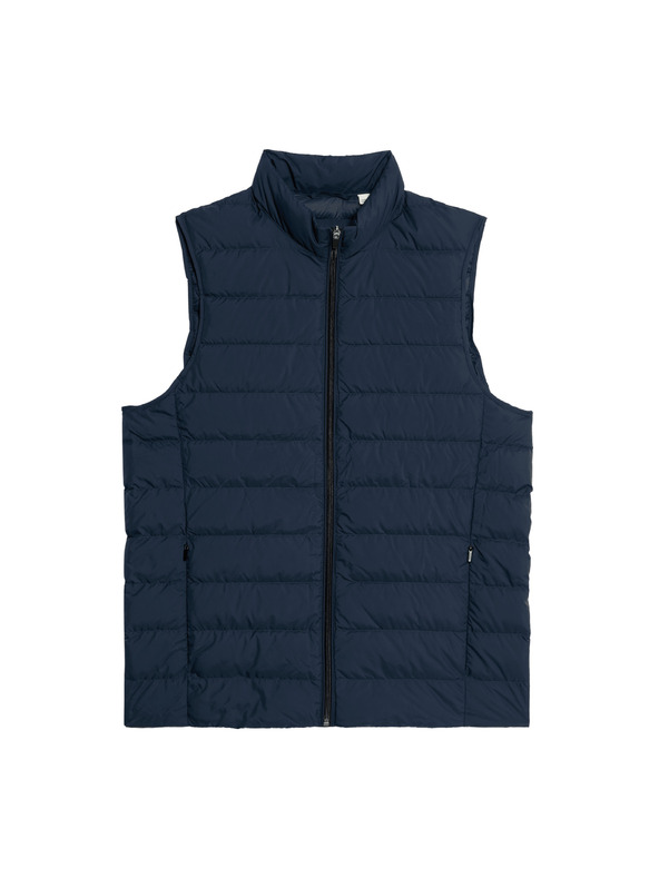 Marks & Spencer Lahek telovnik, polnjen s perjem in puhom Marks & Spencer mornarsko moder