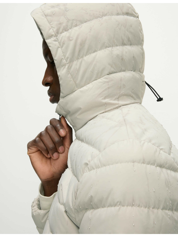 Marks & Spencer Lahka jakna s perjem in puhom Marks & Spencer bež